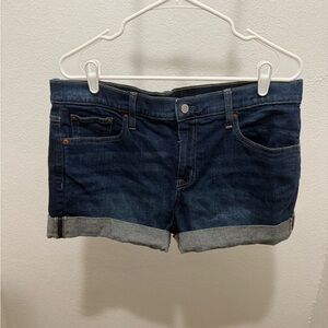 GAP Blue Jean Shorts with Rolled Hems